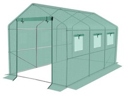 SASKA GARDEN Szklarnia 200x350x200cm Zielony