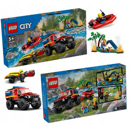 Lego City 60412 Terenowy Wóz Strażacki Z Łodzią