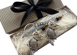 Zakładka do książki breloczek sowa - dla nauczyciela