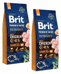 Brit Premium By Nature Senior Small/Medium Chicken 2x