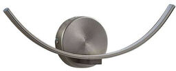 Lindby - Iven Lampa Ścienna Nickel/White