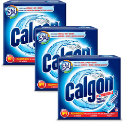 Zestaw Calgon 3w1 Tabletki Odkamieniacz do Pralki 45szt