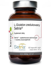 Kenay L-Glutation Zredukowany Setria 60vegcaps