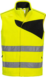 PORTWEST PW231 OSTRZEGAWCZY OCIEPLACZ POLAROWY PW2; ŻÓŁTY/CZARNY