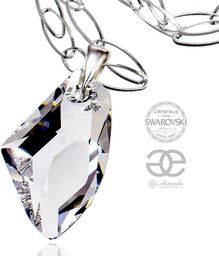 Kryształy Galactic Duży Naszyjnik Crystal Galactic Srebro