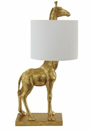 Bloomingville SILAS Lampa Stołowa Żyrafa / Złota