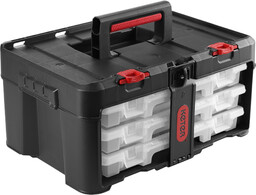 Skrzynka z 3 organizerami Keter Stack ''N'' Roll