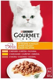 GOURMET Mon Petit Drobiowe Fileciki 6x50g