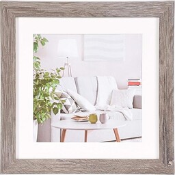 Henzo Nowoczesna ramka na zdjęcia, drewno, ciemnoszary, 20