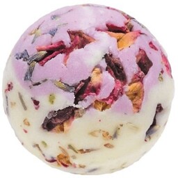 Bomb Cosmetics, kremowa kuleczka do kąpieli, Dzika Róża,