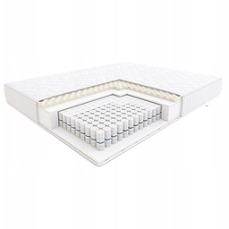 Materac 140x200 Zorba Hilding Silver dwustronny sprężynowy