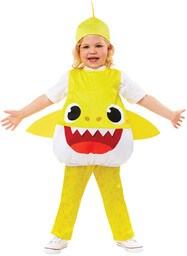 Kostium Baby Shark żółty dla dziecka