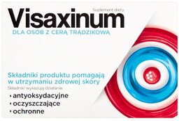VISAXINUM Tabletki do cery trądzikowej suplement diety 30