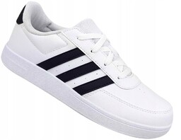 Adidas Breaknet Buty Dziecięce Trampki Białe