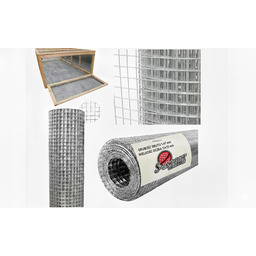 Siatka Hodowlana Zgrzewana 25 Mb Ocynkowana Bardzo Gruba