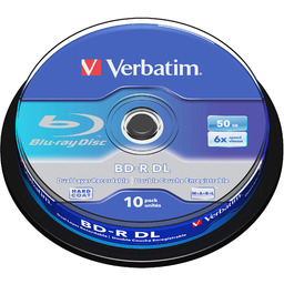 Verbatim 43746 43746 Płyta Bd-R Dl, Niebieski, 50