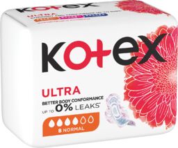 Kotex Ultra Normal, podpaski higieniczne, 8 sztuk