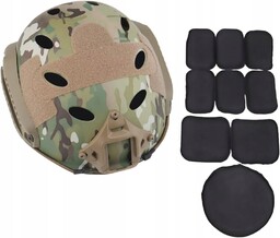 Kask Hełm Wojskowy Militarny Ochronny Tacsky Paintball Taktyczny