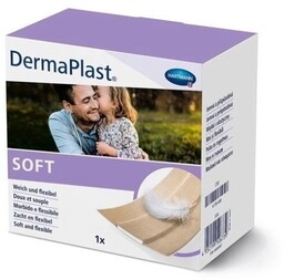 DermaPlast Soft Plaster z opatrunkiem 8cm x 5m