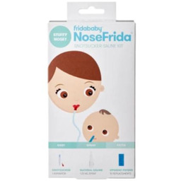 Frida Baby NoseFrida Zestaw 3w1 Aspirator + Spray