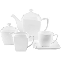 Ambition Monaco 94626 17-częściowy zestaw naczyń do kawy,