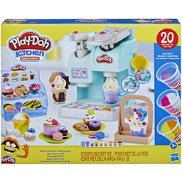 Play-Doh Kawiarnia Ciastolina Ekspres Kawa 20 akcesoriów 8