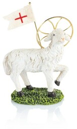 Figurka Baranek Wielkanocny - 13 cm Wielkanoc