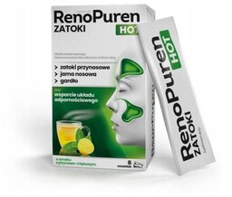RENOPUREN zatoki HOT, 8 saszetek