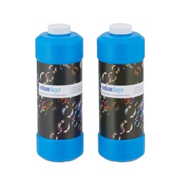 Relaxdays Butelka uzupełniająca do baniek mydlanych, zestaw 2