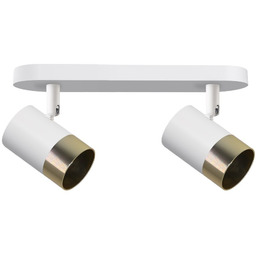 Lampa sufitowa TOBI biało-złota