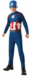Strój Kapitan Ameryka Avengers rozm. 125-135 cm.