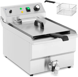 Frytownica elektryczna z kranem spustowym 230 V 3000