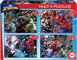 Educa, puzzle, 50-Spider-Man, 50/80/100/150 el.