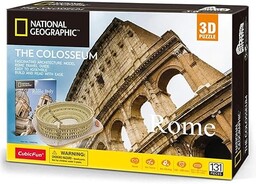 CubicFun Puzzle 3D National Geographic the Coloseum, budowla,