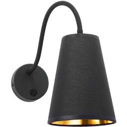 Kinkiet na peszlu Wire 826 TK Lighting tkaninowy