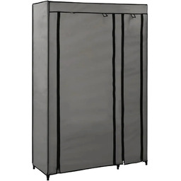 Elior Grafitowa Szafa Tekstylna Na Ubrania T4-L36
