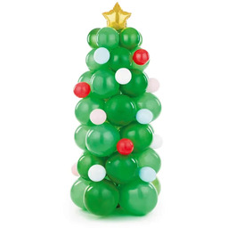Bukiet balonów Choinka - 76 szt.