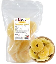 Ananas kandyzowany plaster 1kg