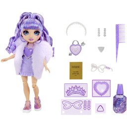 Rainbow High Creative Crystals Fashion Doll- Violet