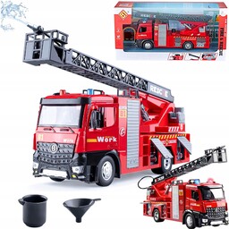 Straż Pożarna Wóz Strażacki Z Pompą Woda Ciężarówka