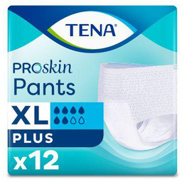 TENA Pants ProSkin Plus XL, 12 szt -