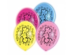 Balony lateksowe świecące Myszka Minnie - 27 cm