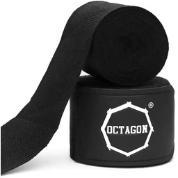 Octagon Bandaże Bokserskie Owijki Fightgear Supreme Printed Black