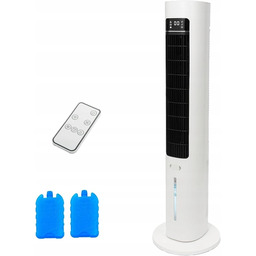 Przenośna klimatyzacja bezokienna, 41-calowa chłodnica parowa z pilotem