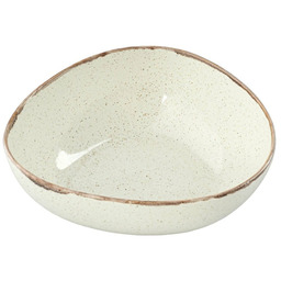 Miska trójkątna 140 mm Sand piaskowa Porland Seasons