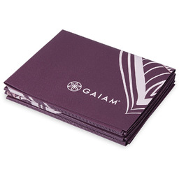 Gaiam OUTLET Mata do jogi składana Cranberry Point