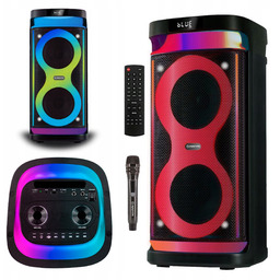 Głośnik Karaoke Bluetooth Przenośny Power Audio Manta Argos