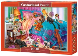 Castorland PUZZLE 1000 NAUGHTY PUPPIES CASTOR