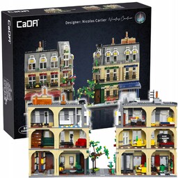 Klocki konstrukcyjne Cada Paryska Restauracja Budynek Paryż 3230el.