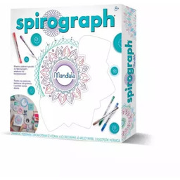 Spirograph. Mandala Dante